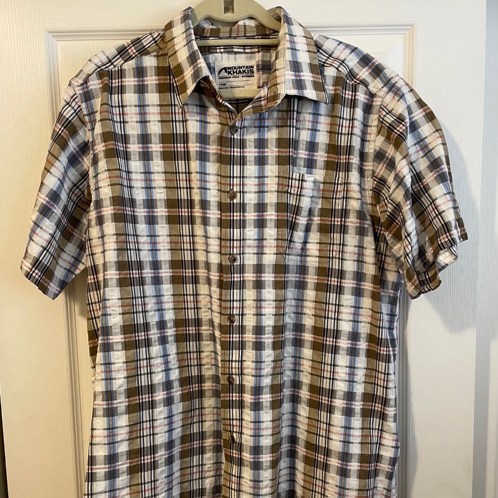 Mountain Khakis short sleeve button shirt - Large